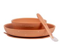 Coffret repas terracotta-etoiles (3 pièces)