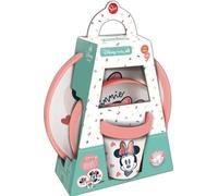 Coffret repas - THERMOBABY - 3 pieces - Bol, assiette et gobelet - Minnie