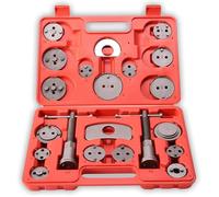 Coffret repousse piston d'étriers de freins pour remplacement de disque Outil et adaptateurs , Set de 21 pièces