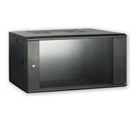 Coffret réseau mural 19'' 6U profondeur 450 - Noir