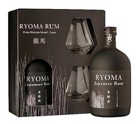 Coffret Rhum Ryoma avec 2 verres 40° 70CL