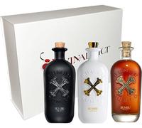 Coffret Rhums Vinaddict - Bumbu Classique - Bumbu XO - Cream. 3x70cl.