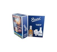 Coffret RICARD Pastis de Marseille Années 50 Apéritif anisé - 45%, 70cl