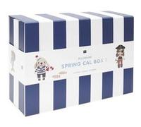 Rico Design – Coffret Ricorumi Spring CAL 2024 Kit n°1 – Bleu/Blanc rayé – 35 pièces