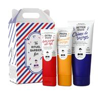Coffret Rituel Barbier Pour Homme - Monsieur Barbier - Coffret Cadeau De Rasage Pour Hommes