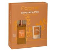 Coffret Rituel Bien-Être - Florame - Ambre Précieux - Eau de parfum - Bougie - Oriental