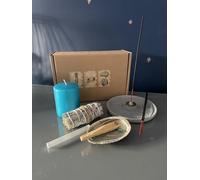 Coffret rituel - Énergie de guérison - Nettoyage - Sauge Palo Santo - Kit de bougies d'encens - Soins personnels