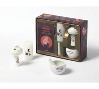 Coffret Rituels Sacrés - Avec 1 Mortier, 1 Brûle-Encens, 1 Bougie Et 1 Livre De 80 Pages