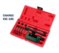 Coffret rive et dérive de chaine de distribution Moto - rivet outils de coupe rivetage Moto Quad Scooter