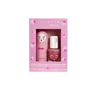 Coffret rose baume et vernis - fraise