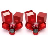 Coffret rose éternelle et collier : Argent