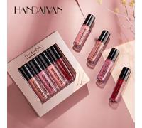 Coffret rouge à lèvres & gloss 4 pièces - 4 pièces de maquillage brillant pour les lèvres avec effet glossy lips - idée de cadeau pour des lèvres brillantes