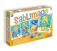 OTTO Coffret sablimage 4 tableaux sirènes + 16 pots de sable coloré