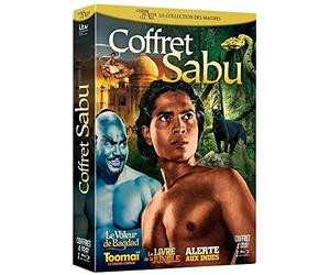 Coffret Sabu : Le voleur de Bagdad + Toomaï, le grand Cornac + Le livre de la jungle + Alerte aux Indes [Combo Blu-ray + DVD]