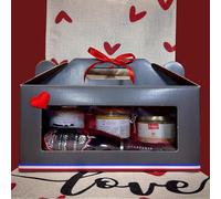 Coffret Saint-Valentin Gourmet - Foie Gras Entier Nature, Quintessence Foie Gras & Magret Fumé, Apéritif Gourmet à l’Armagnac + Champagne 375 ml | Relais Gourmet | Cadeau Romantique & Gastronomique