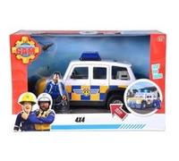 Coffret sam le pompier voiture police avec sons et lumières + malcolm figurine articulée + accessoires + carte tigre
