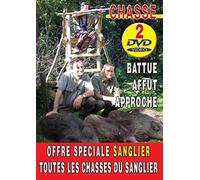 Lot 2 DVD Chasse sanlgier n°2 : Les chasses du sanglier : spécial battues & spécial Affût Approche - Chasse du grand gibier - Vidéo Chasse