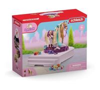 Coffret schleich 42617 horse club - station de toilettage rotative