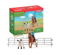 Coffret SCHLEICH - Equipe de Cowboy et leurs lassos - 42577 - Gamme Farm World