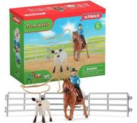 Coffret SCHLEICH - Equipe de Cowboy et leurs lassos - 42577 - Gamme Farm World