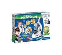 Coffret Science au microscope 100x 300x 600x - Plus de 50 experiences scientifiques - Kit educatif enfant 8 ans - Nature