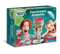 Coffret scientifique clementoni 50697 science and jeu - anatomie déjantée