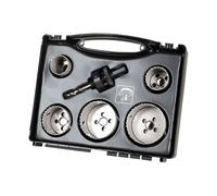 Coffret scies cloches électricien & plombier WOLFCRAFT 3764000 Ø35 à 68 mm