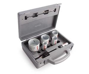 Coffret scies trépans Ø20 à Ø64 mm bois/métal Bosch 2608584670