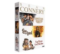 Sean Connery : La Grande Attaque Du Train D'or + Le Lion Et Le Vent + La Rose Et La Flèche - Pack
