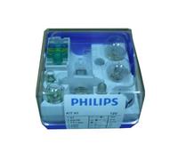 Coffret secours 6 ampoules H1 12 Volts avec 3 fusibles Philips 52731430