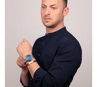 Coffret SECTOR Montre Homme en Métal Gris et Bracelet