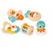 Coffret sensoriel 5 hochets Hape