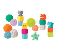 Infantino Coffret sensoriel Balls Blocks Buddies super soft
