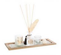 Coffret Senteur avec Plateau en Forme de Plume