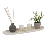 Coffret Senteur Zen - PARIS PRIX - Ylang-Ylang - Blanc - MDF, Verre, Sable & Huile