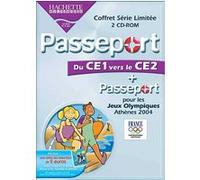 Coffret Série Limitée 2 CD-ROM - Passeport - Du CE1 vers le CE2 + Passeport pour les Jeux Olympiques d'Athènes 2004 G