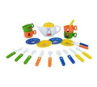 Coffret Service A The Miffy Et Ses Amis - Plastique - Dinette 21 Pieces Pour Enfant - Jeu D'imitation Cuisine