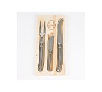 Coffret service fromage laguiole inox - Jean Dubost - Argent - Inox G