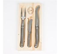 Coffret service fromage laguiole inox - Jean Dubost - Argent - Inox G