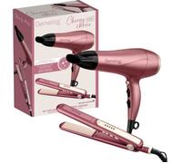 Coffret set lisseur + Seche-cheveux - 2200 W - Cherry Chérie