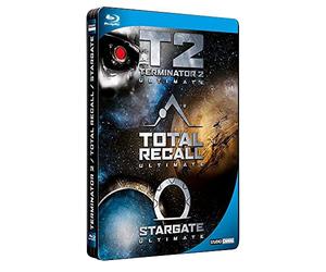 Coffret SF culte : Stargate + Terminator 2 + Total Recall [Édition SteelBook®] [Blu-ray]