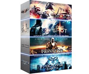 Coffret SF Robot : Atlantic Rim + One Shot + MANTERA + Apocalypse Earth