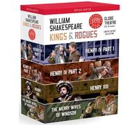 Coffret Shakespeare – Kings and Rogues – 4 pièces – DVD – Éd. limitée (Globe Theatre 2010)