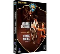 Coffret Shaw Brothers - La Preuve Par Cinq - 5 Maîtres De Shaolin + 5 Venins Mortels - Pack