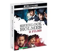Sherlock Holmes + Sherlock Holmes 2 : Jeu D'ombres - 4k Ultra Hd + Blu-Ray