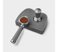 Smeg – Tasseur à café ECTS01 inox ø51 mm, poignée alu, socle silicone, compatible ECF01