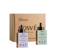Coffret soin aux Huiles Bio - Peau Sèche et Déshydratée - Argan et Figue de Barbarie 50ml + Macadamia 50ml - Hydratation et Nutrition