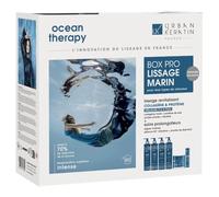 Urban Keratin - Coffret Soin Complet Ocean Therapy 6x400ml - Shampooing Clarifiant, Lissage, Shampoing, Conditionneur, Masque, Sérum - Sans Parfum - Pour Tous les Types de Cheveux