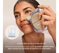 Shark Kit de soins FacialPro Glow Exfoliant XSKFH3EU Blanc