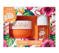 Coffret soin Duo - SUMMERBEACH - Beurre corporel 200g - Brume parfumée 90ml - 2 pièces-Kit Vacances Soin-Parfum Tropical